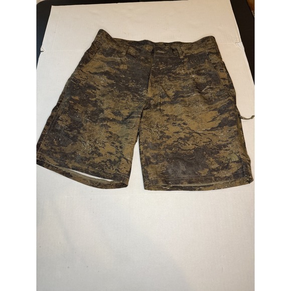 The North Face Other - The North Face Rolling Sun Shorts 32 Reg Camo Moisture Wicking Outdoor Water Rep